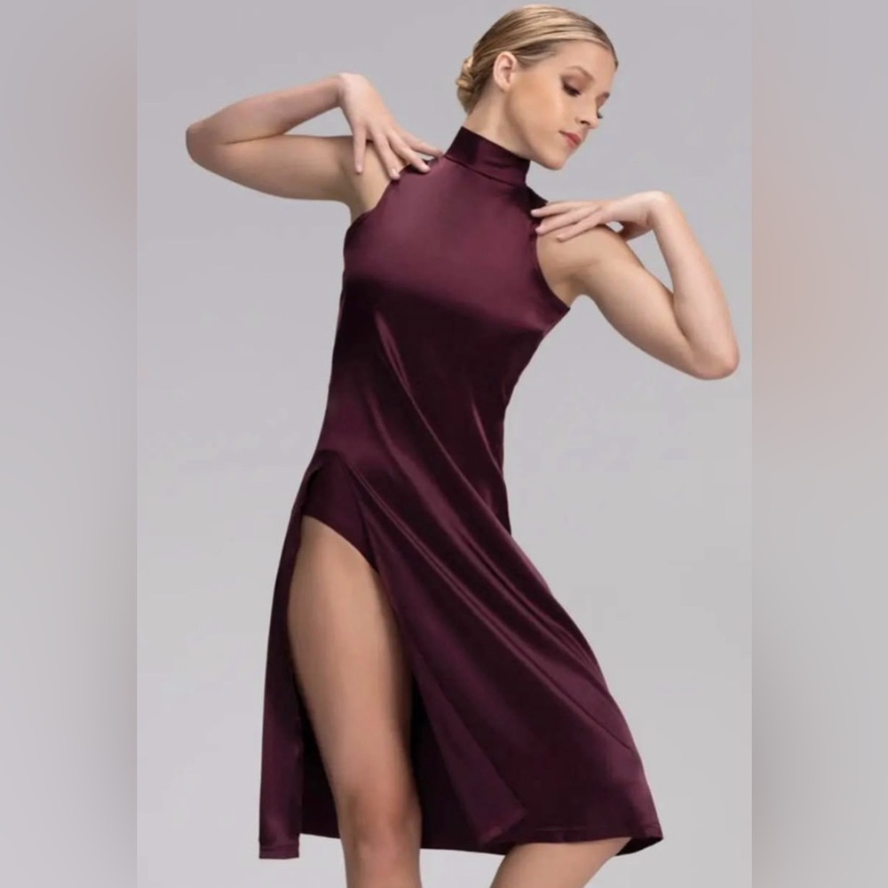 Weismann Elite Burgundy dance Dress